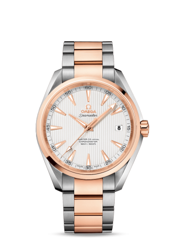 Omega Seamaster Aqua Terra 150m Master Co-Axial 41.5 Stainless Steel / Red Gold / Silver / Bracelet